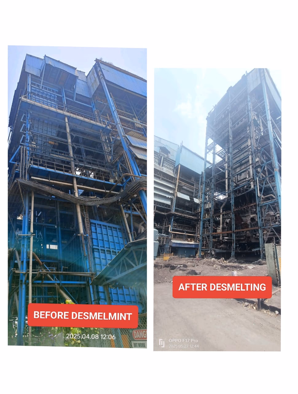 Desmelting Operations