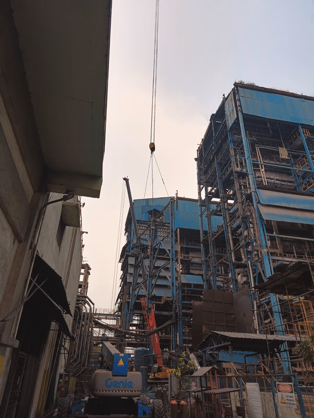Industrial Factory Floor Concrete Pulverizing